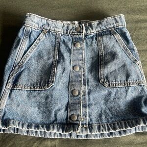 OLD NAVY girls denim skirt